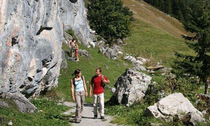 Climbing in the Lechtal valley